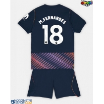 Otroški Nogometni dresi Tottenham Hotspur Mateus Fernandes #18 Gostujoči 2026-27 Kratek Rokav (+ Kratke hlače)
